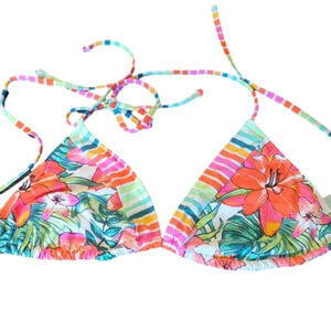 Women's decree triangle bikini top